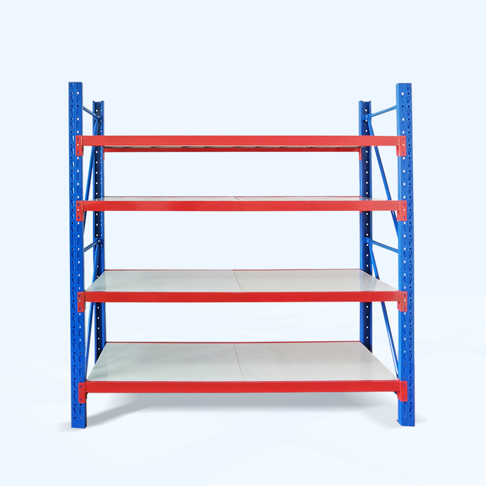 Heavy Duty Galvanized Steel 6-7 Layer Stacking Racks Industrial Unit Storage Warehouse Metal Shelving System Corrosion