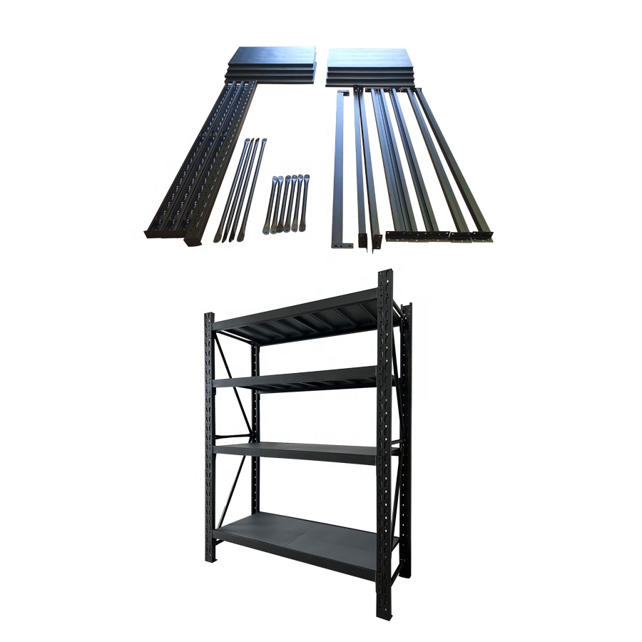 2024 Popular Sale Adjustable Steel Storage Racking 200kgs Card Slot Assembly Multi-Level Corrosion Protection Powder Shelves