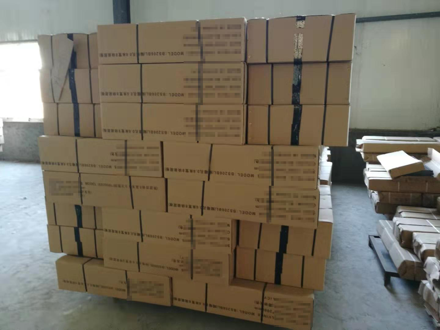 Racks Packing Process