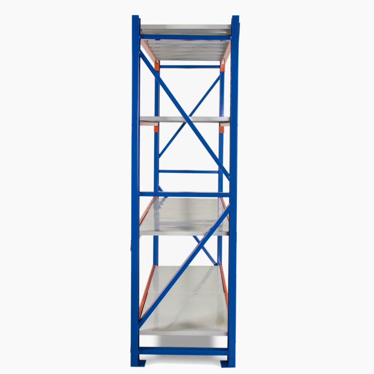 Industrial Heavy Duty Steel Warehouse Shelves Adjustable Snap-In Long Span Racks Selective Pallet Rack Cantilevered Epoxy Powder
