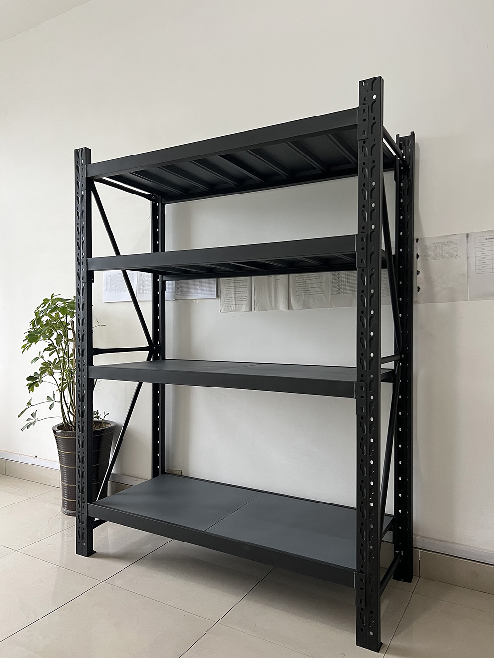 5 Layer Light Duty Steel Bolts and Nuts Storage Racks with Powder Coating Corrosion Protection for Warehouse Use