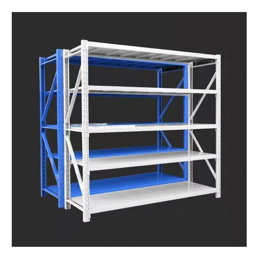 200KG Per Layer Storage Rack Manufacture Factory Garage Shelves Powder Coated Metal Warehouse Shelf