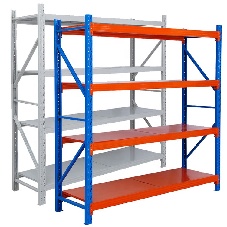 Industrial Stainless Steel Epoxy Coated Storage Racks-Corrosion Protection 5-Layer Design 500-800kg Capacity Medium Duty