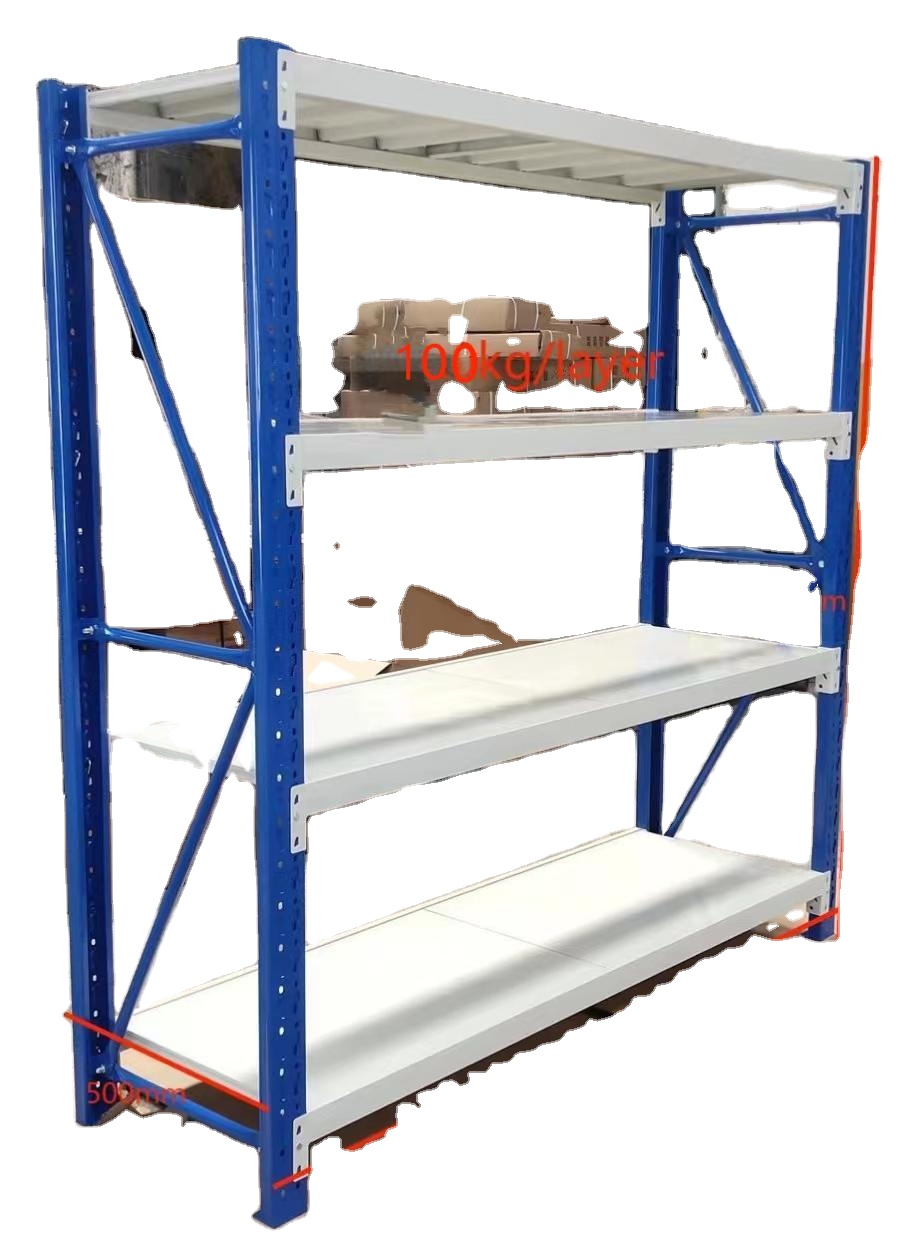2023 New Style Assembled/welded Column Storage Racks Beam Shelf High Repurchase Rate Warehouse Storage Shelf