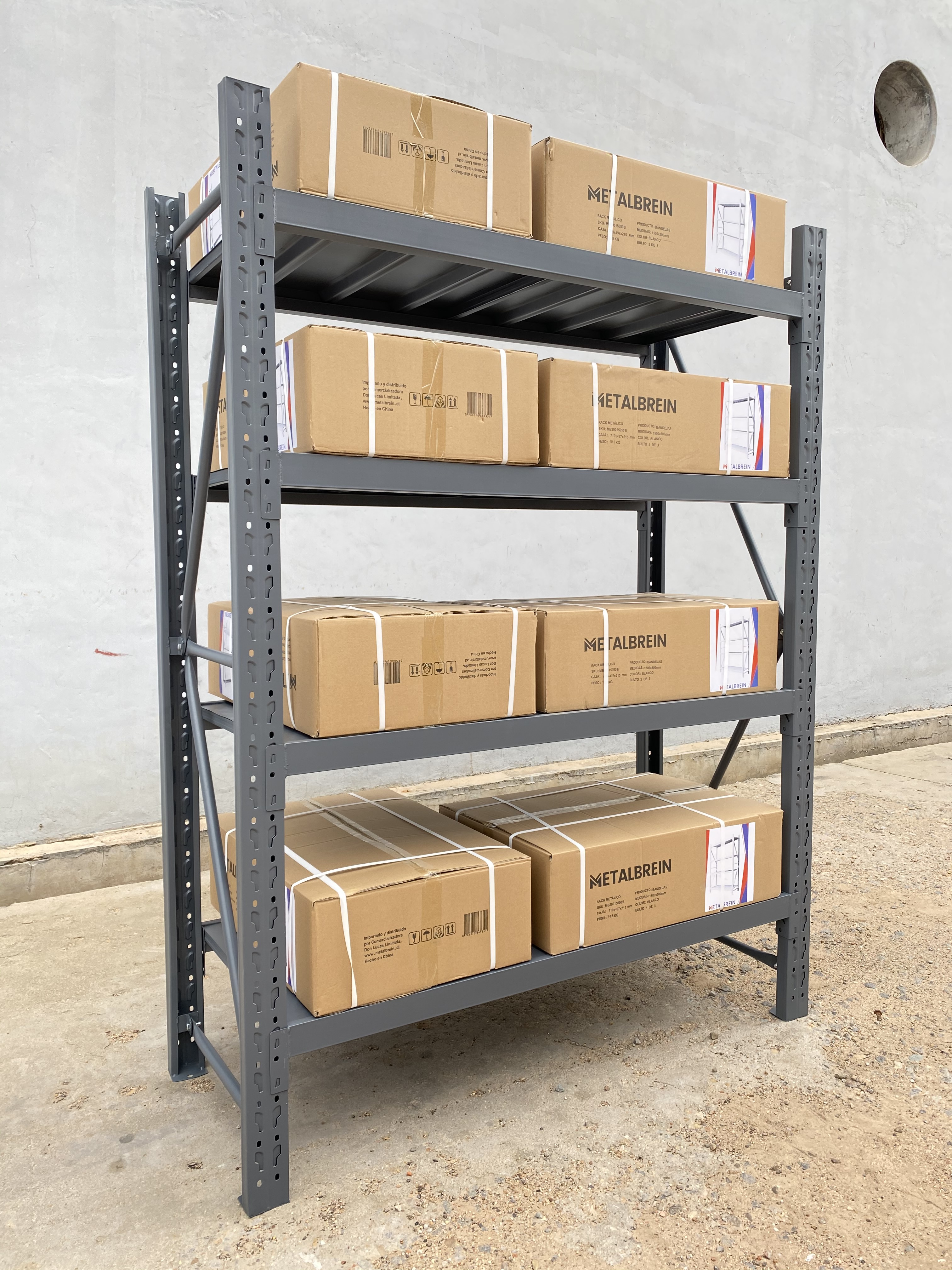 The Decent Quality Heavy Duty Shelf Warehouse Rack for Sale Wall Brackets for Garage