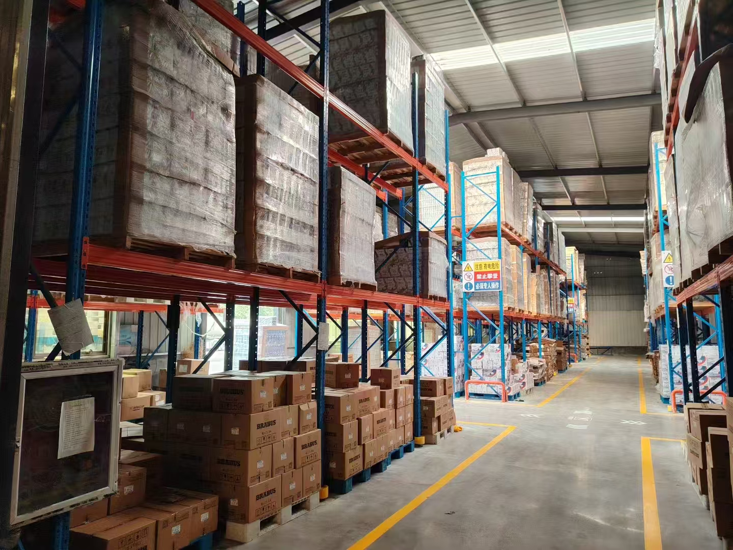 Heavy Duty 5 Stainless Steel Storage Racking System High Load Capacity Corrosion Protection Powder Coated Warehouse Shelves
