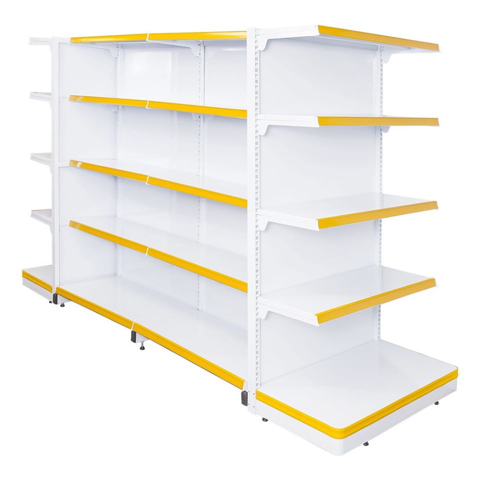 Gondola Estantes Metalicas Shelving Gondolas Para Supermercados Equipment Supermarket Rack