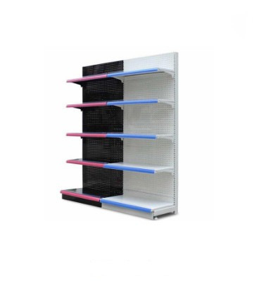 Customized Supermarket Rack Retail Display Shop Shelf Metal Gondola Store Shelving