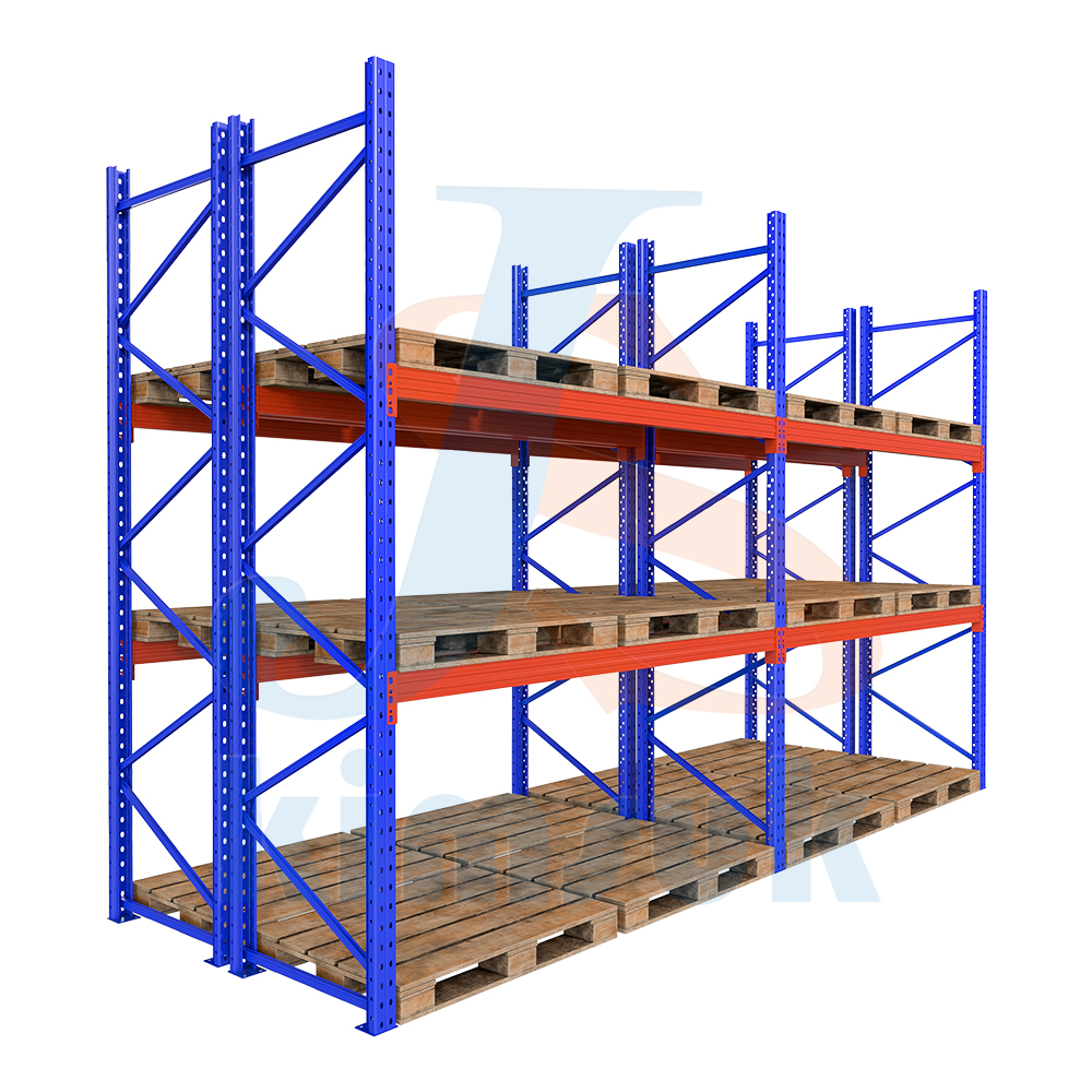 Heavy Duty 5 Stainless Steel Storage Racking System High Load Capacity Corrosion Protection Powder Coated Warehouse Shelves