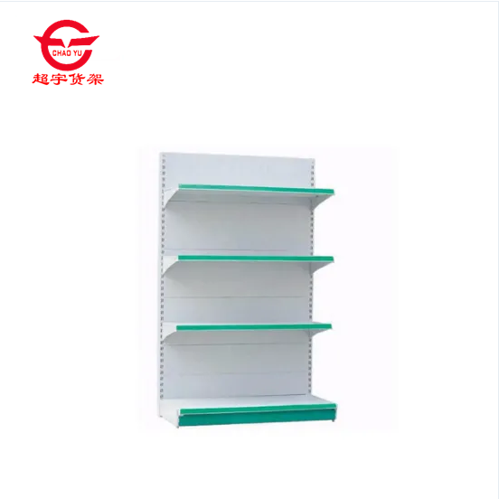High Quality Steel Stainless Supermarket Rack Single Side Gondola Candy Supermarket Shelves