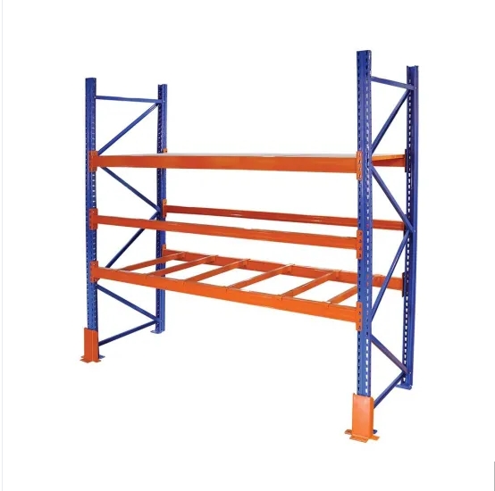 Heavy Duty Industrial Racking Steel Storage Stacking Racks 4 Layer Adjustable Warehouse Pallet Shelves  Corrosion Protection