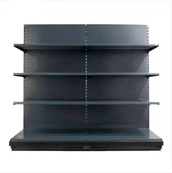 Approved Leading Manufacturer Grocery Racks Modern 5-layer Gondola Shelf Steel Retail Shelving