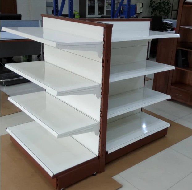 Gondola Estantes Metalicas Shelving Gondolas Para Supermercados Equipment Supermarket Rack