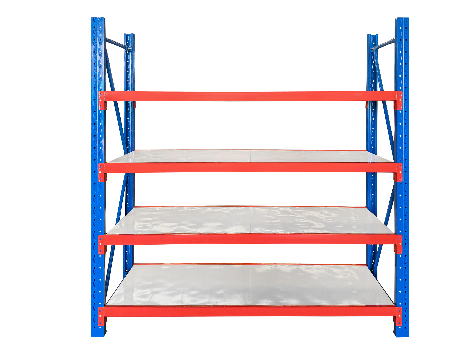 Wholesale Heavy-Duty Metal Utility Rack Durable Corrosion-Protected Storage Warehouse Shelf