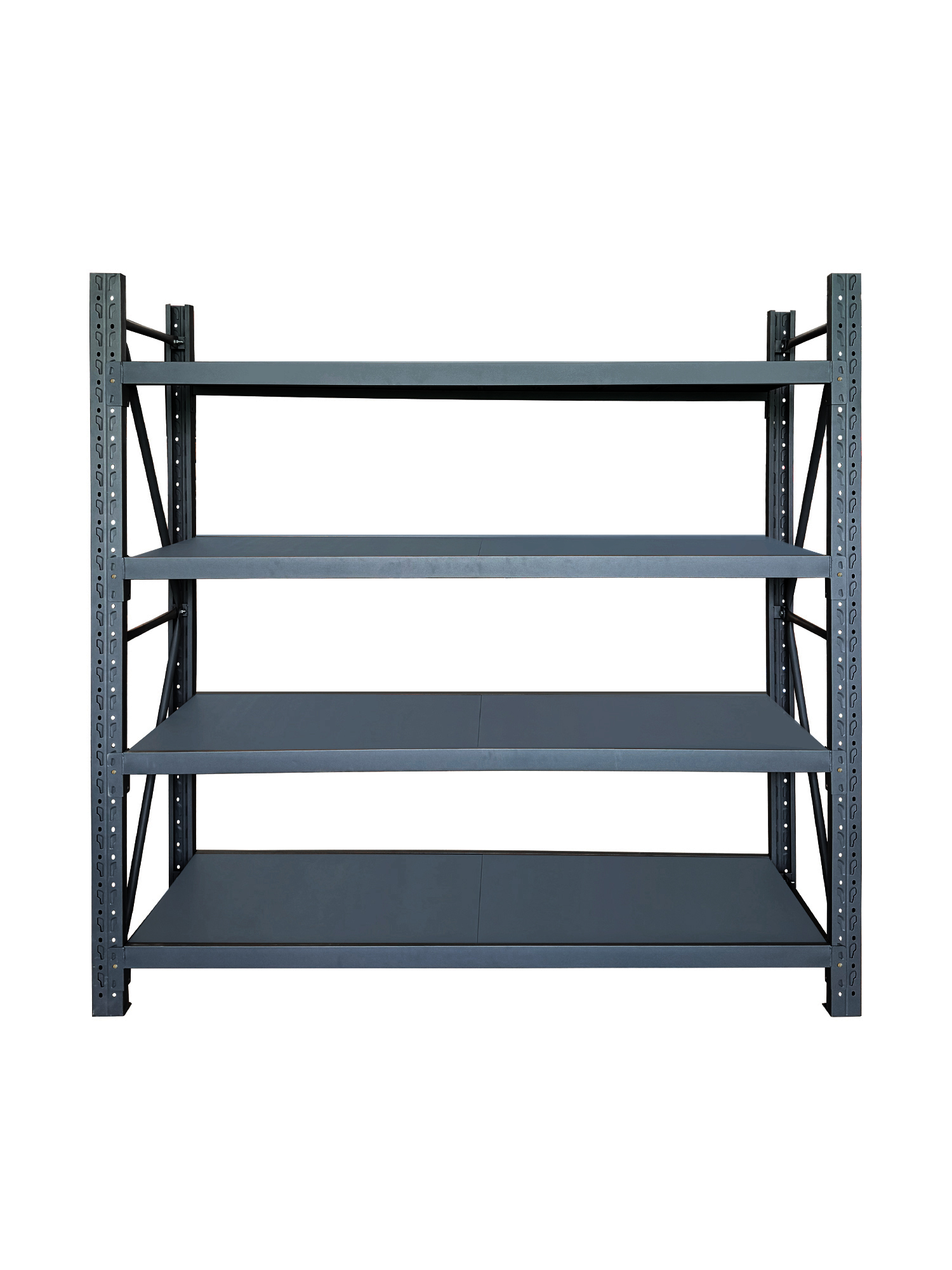 Wholesale From China Factory 5-Layer Steel Medium Storage Racks Corrosion Protection Stacking Shelves