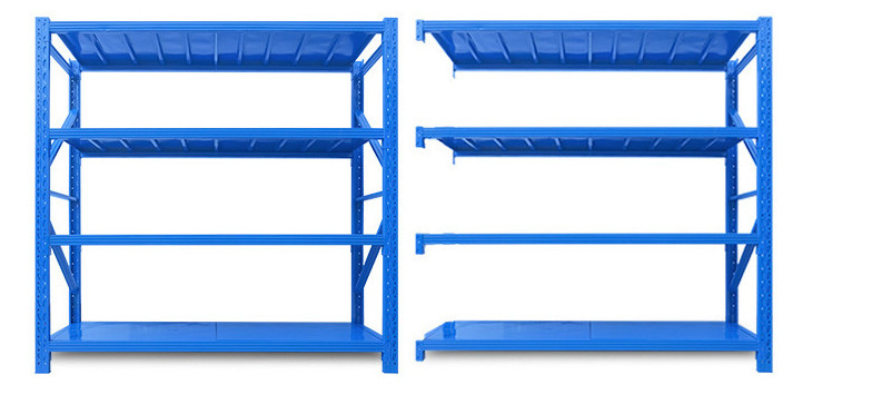 Industrial Heavy Duty 4-Layer Corrosion Protection Storage Shelves Stacking Units Metal Rack Warehouse Steel Pallet Racking