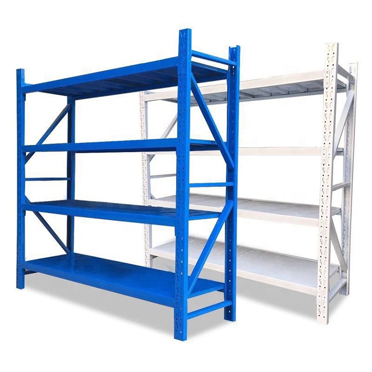 Chaoyu Durable Heavy Duty Load-Bearing 500kg/Layer 5-Layer Steel Racks Boltless Adjustable Industrial Warehouse Stack Storage