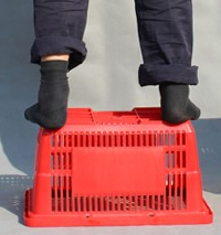 Supermarket shopping basket sizing