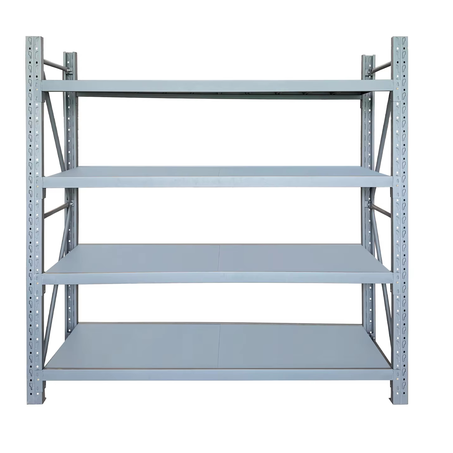 High Quality Heavy-Duty Steel Industrial Warehouse Storage Shelves Powder Coated Corrosion Protected Racking