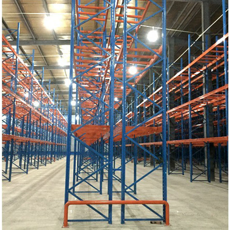 Customized Adjustable Selective Heavy Duty Pallet Shelf Steel Metal Warehouse Storage Drive in Racking