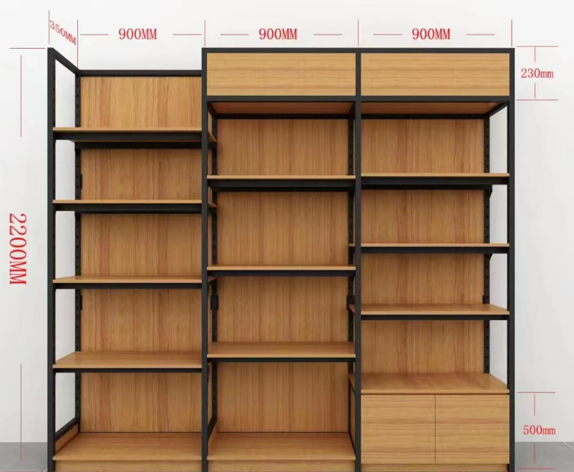 Wood Display Shelf