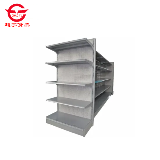 Shelves for Goods in Supermarkets Strong 5-tier Retail Shelf Factory Wholesale Gondola Shelves
