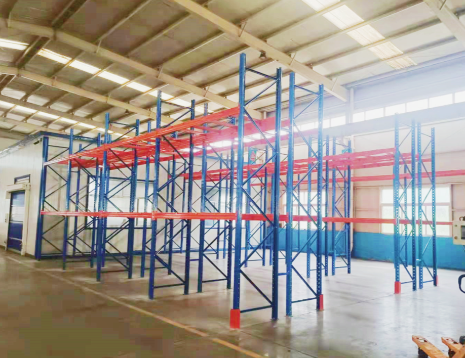 Warehouse Storage Drive in Racking Design Diagram 1