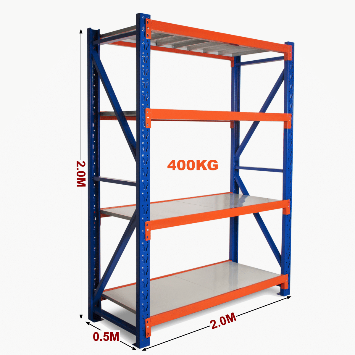 Beautiful Price Light Duty Warehouse Rack Storage Racking System Steel Loft Type Shelf