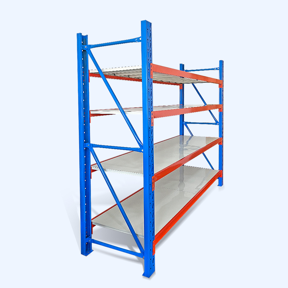 Chaoyu Heavy Duty Metal 5 Layer Boltless Stacking Racks Shelves with Corrosion Protection for Warehouse Storage
