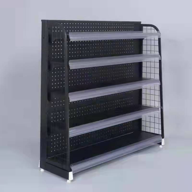 Display Shelf Racks Single-side Light Duty Perfume Store Shelf Beauty Shop Cabinets