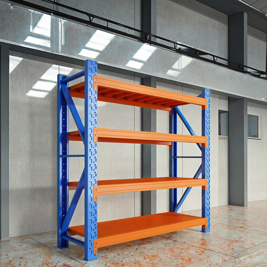 Adjustable Heavy Duty Steel Industrial Rack with Corrosion Protection 5-Layer Boltless Design Competitive Price Shelves