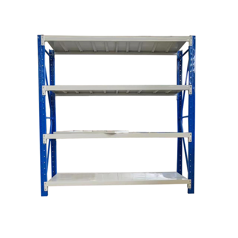 Cheap Price Adjustable Light Duty Steel Garage Racks 4 Layers Corrosion Protection CE Certified Powder Coated Warehouse Shelves