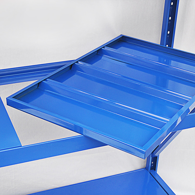 Steel Display Garage Shelving Medium-sized Storage Shelves Long Span Removable Racking Epoxy Powder Coated Surface