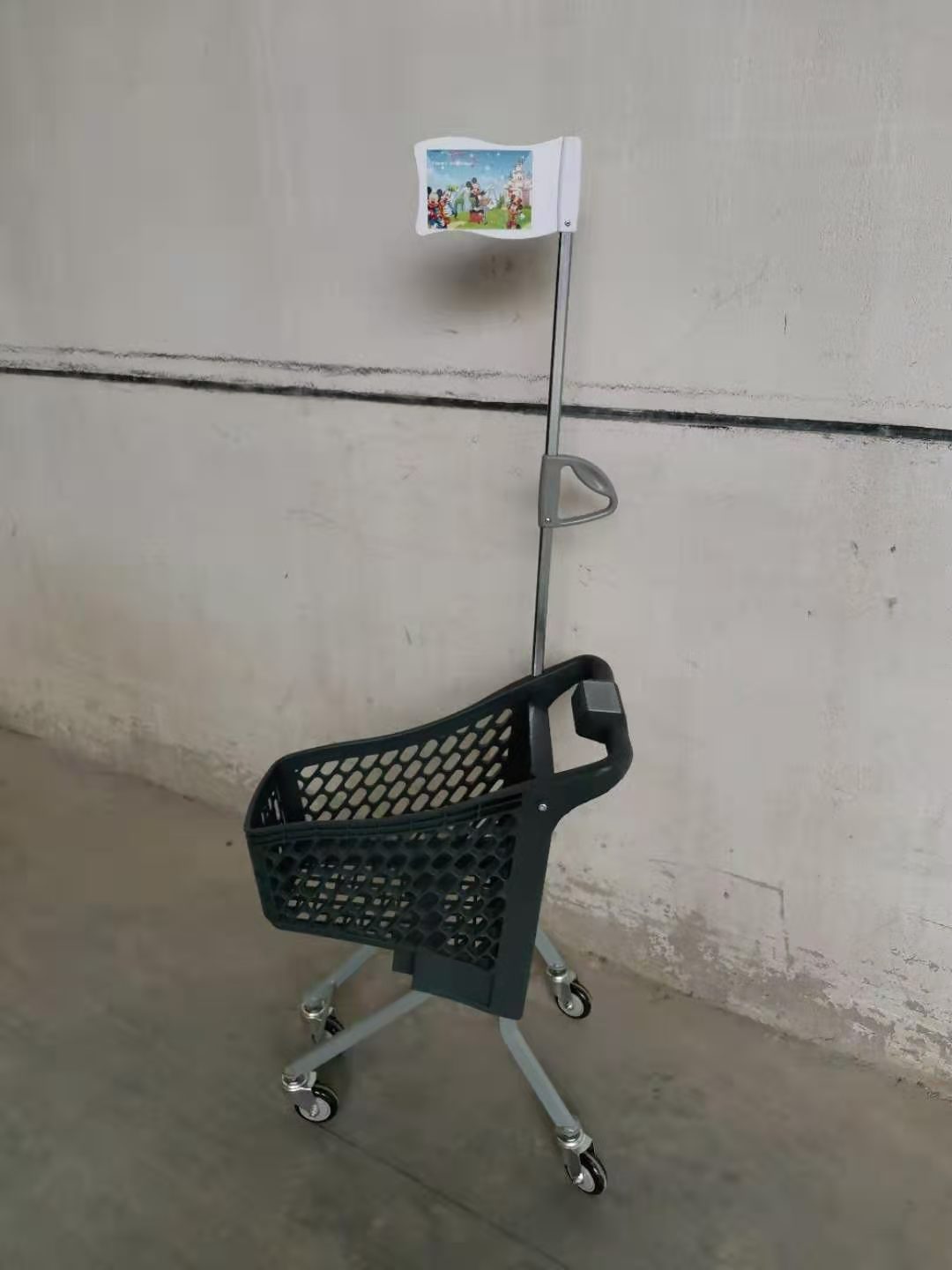 Plastic Supermarket Kids Shopping Trolley 4