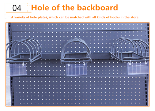 Single-sided shelf drawing schematic