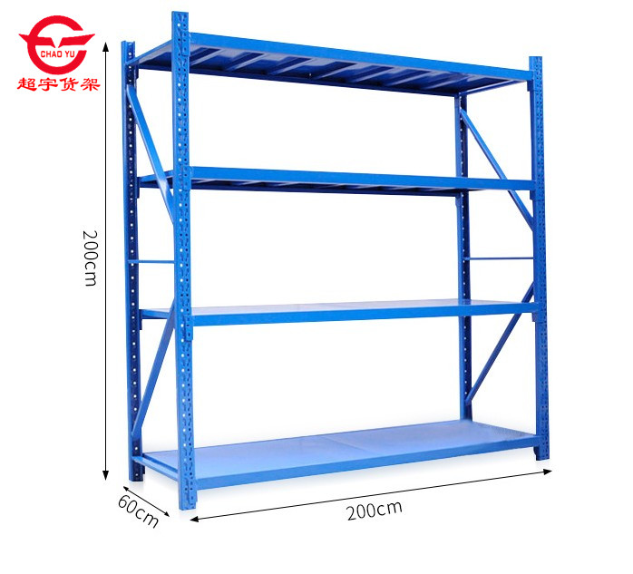 Medium duty shelving unit