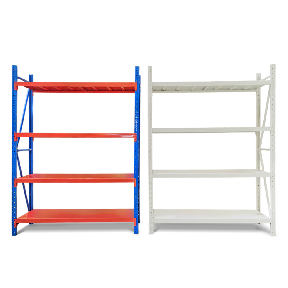 500kg Medium Duty Industrial Shelving Units 5-Layer Steel Rack Automated Retrieval Electrostatic Powder Coating Corrosion