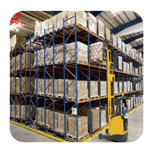 Customized Adjustable Selective Heavy Duty Pallet Shelf Steel Metal Warehouse Storage Drive in Racking