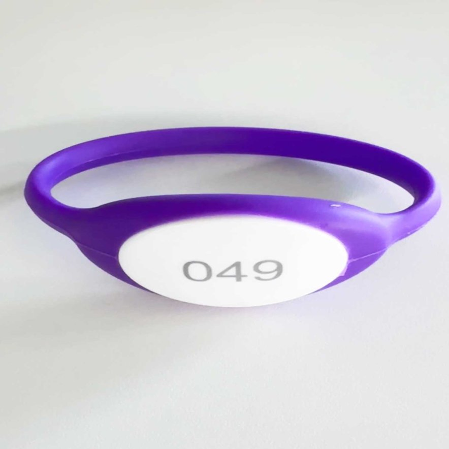 Wristband Access Control with RFID Qr Code Printing for Company