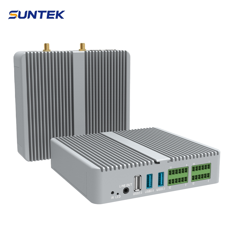 Smart IoT Gateway SA6 (RK3568) Fanless Industrial Controller with Android 14 Quad-Core 2.0GHz RS485/232 &amp; Can Interface
