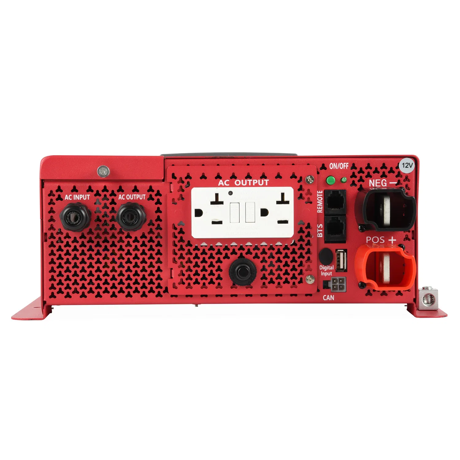 Bi-Directional Power Inverter with Charger 3000W 12VDC to 110 VAC Charging Current 100A