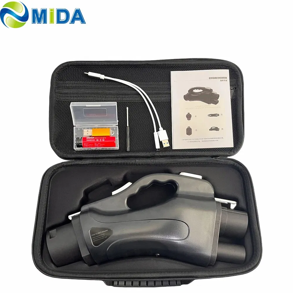 300A DC CCS2 to Gbt EV Charger Adapter From CCS2 DC Charger to Gbt Car