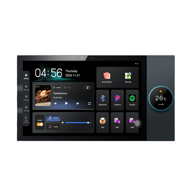 Tianlai Smart Home Products Music Controller Intelligently 10 Inch Panel Tuya Zigbee Gateway