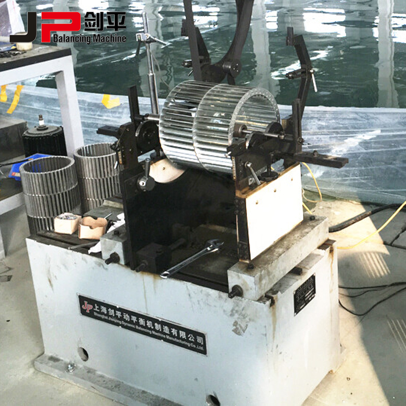 Industrial Fan Rotor Balancing System - 90% Unbalance Reduction