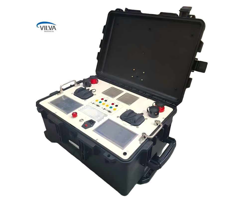 High-Performance DC EV Charger Testing Simulator for Stations
