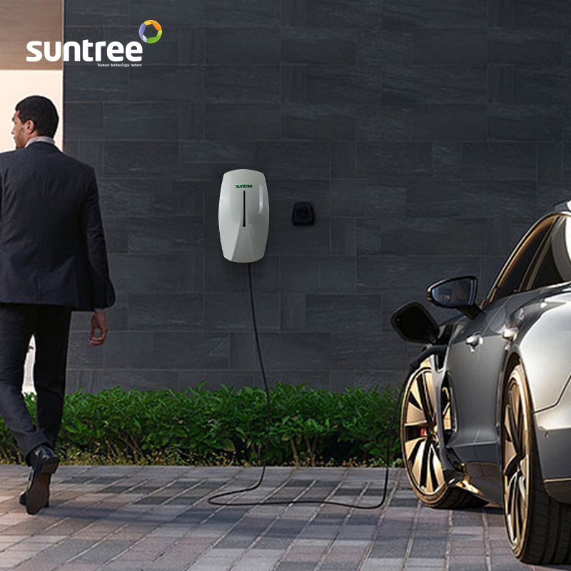 Suntree Single-Phase AC EV Wallbox Charger (230V, 32A, 7kw) – Ocpp Protocol Supported, IP65, CE Certified