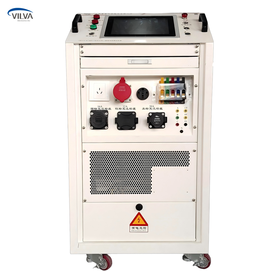 Vilva AC380V 22kw Portable EV Charger Simulator - Gbt/Type1/Type2 for EV Charger Testing
