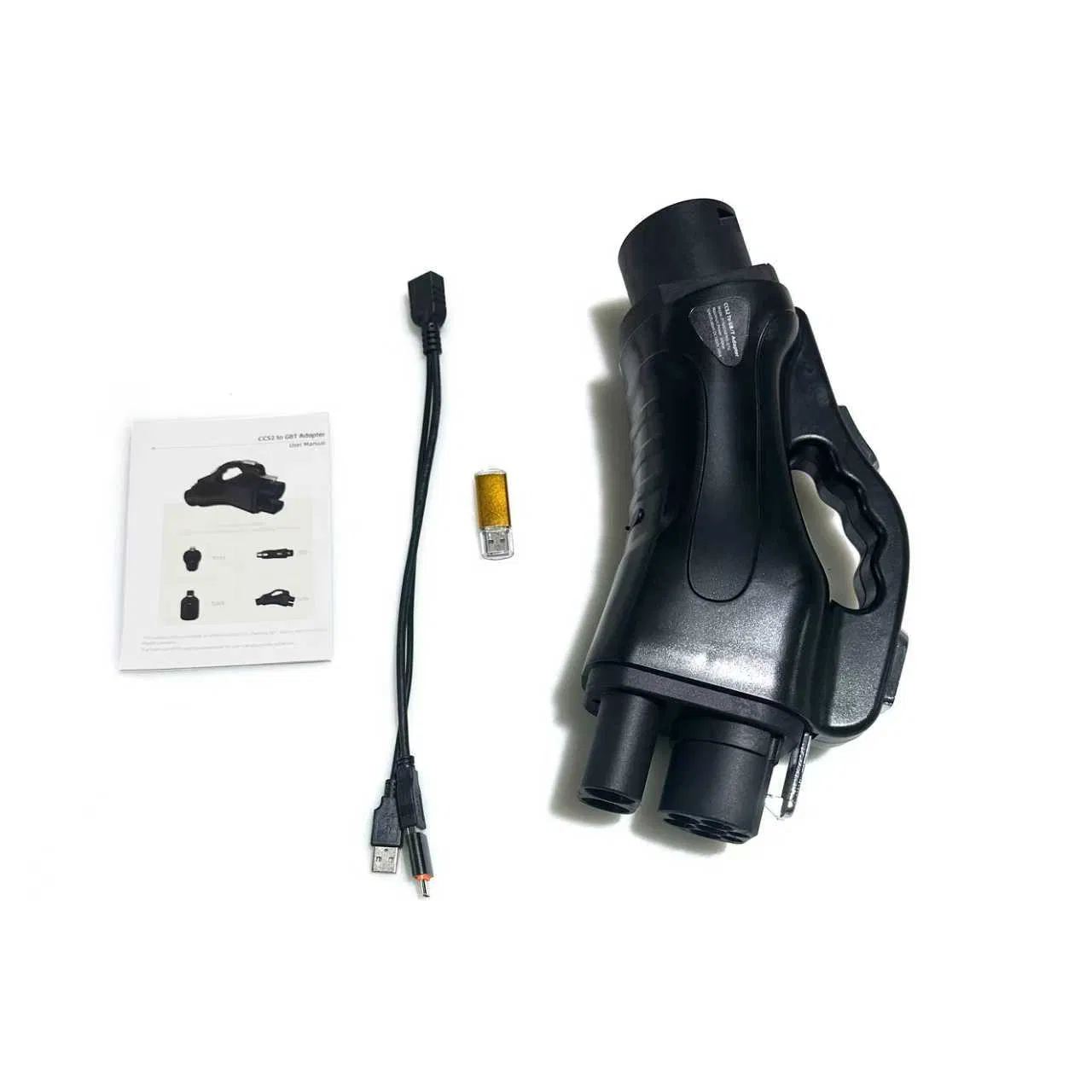High Power DC EV Adapter Gbt to CCS2 for Fast Charging