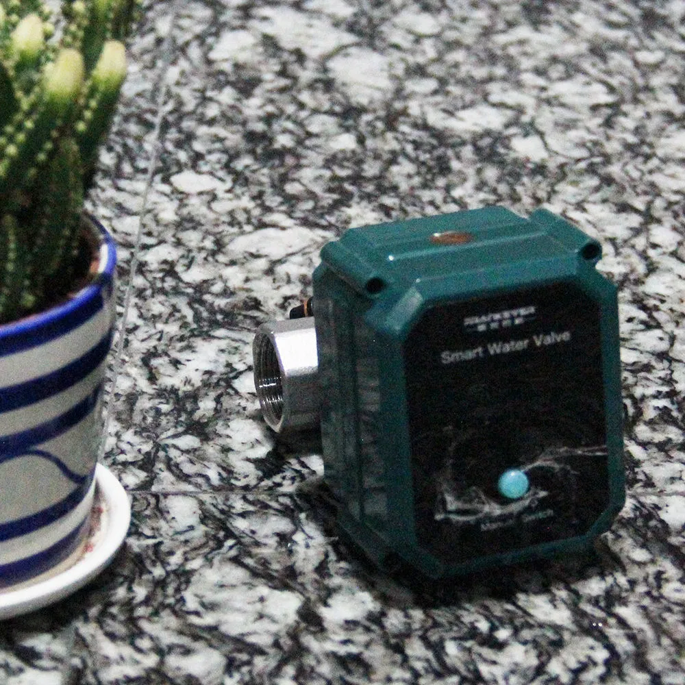 DC 5V IP67 Automatic Smart Home Zigbee WiFi Tuya Water Ball Valve Controller for Home Garden Irrigation