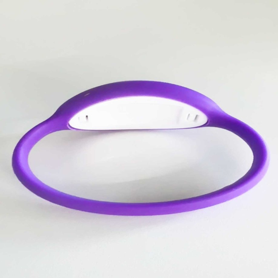 ISO14443A Wristband Access Control with RFID Qr Code Printing for Company